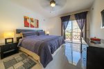Master suite with king bed, private balcony and en suite bathroom